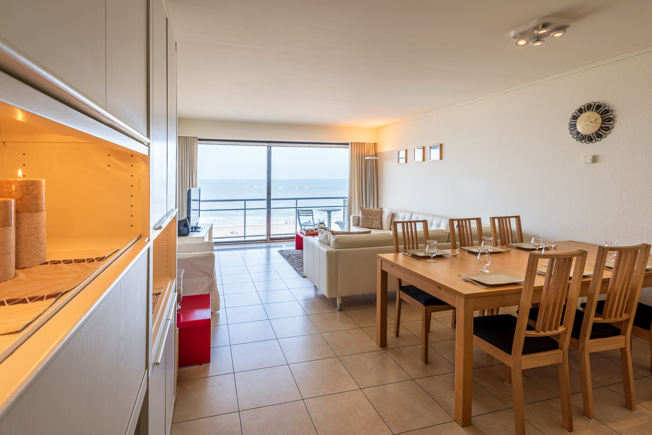Vakantie appartement met zeezicht in Nieuwpoort